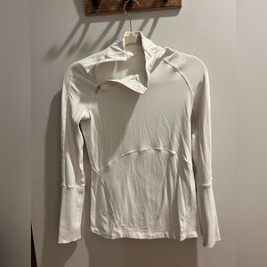 Lululemon Women's White Long Sleeve Top